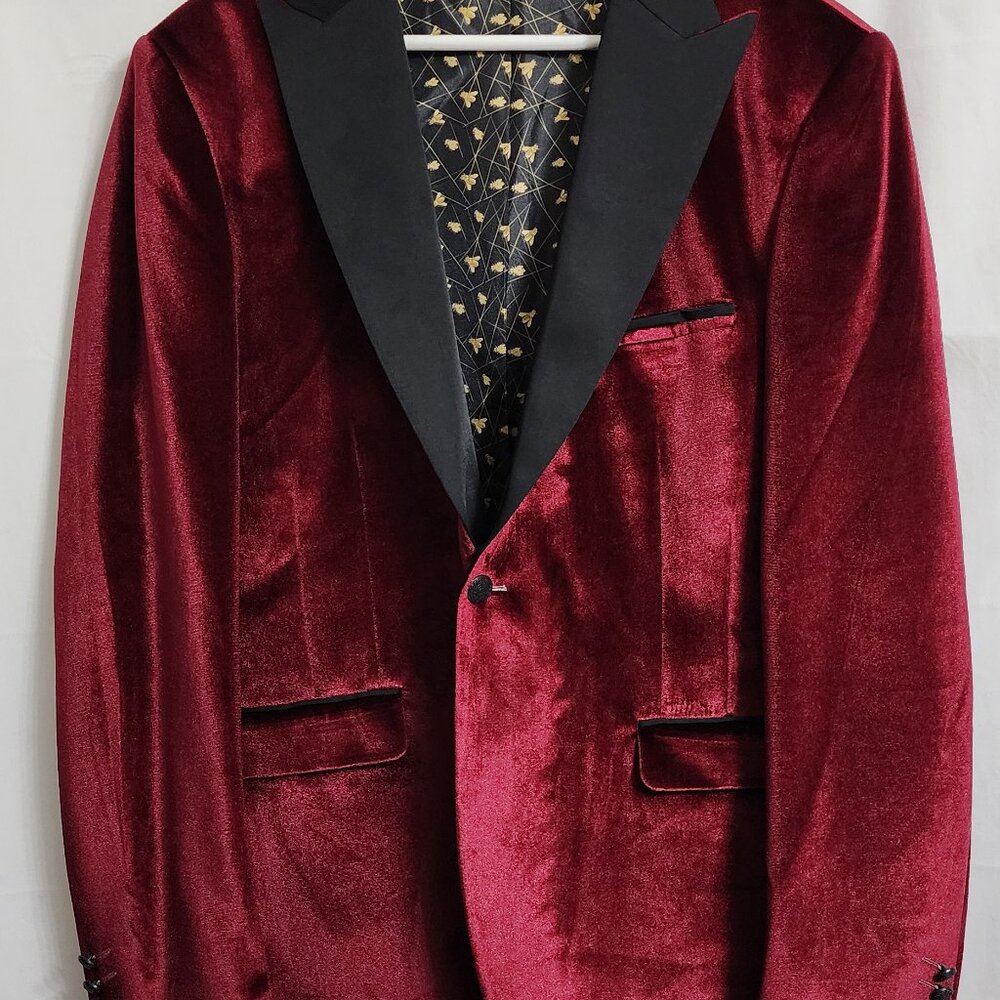 Maceoo Blazer Tesla Red Velvet